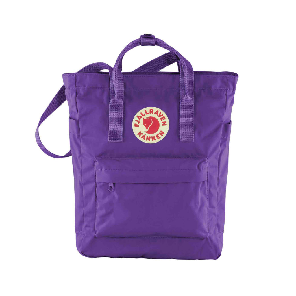 Фиолетовая сумка Канкен спереди